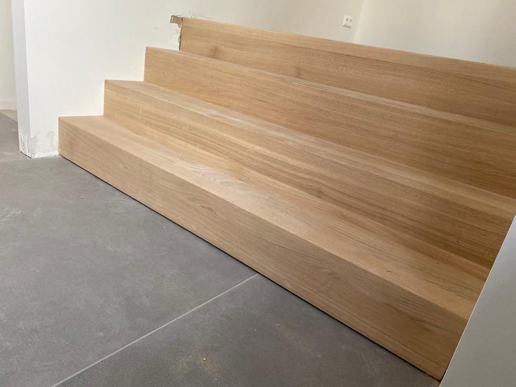 eiken hout steektrap