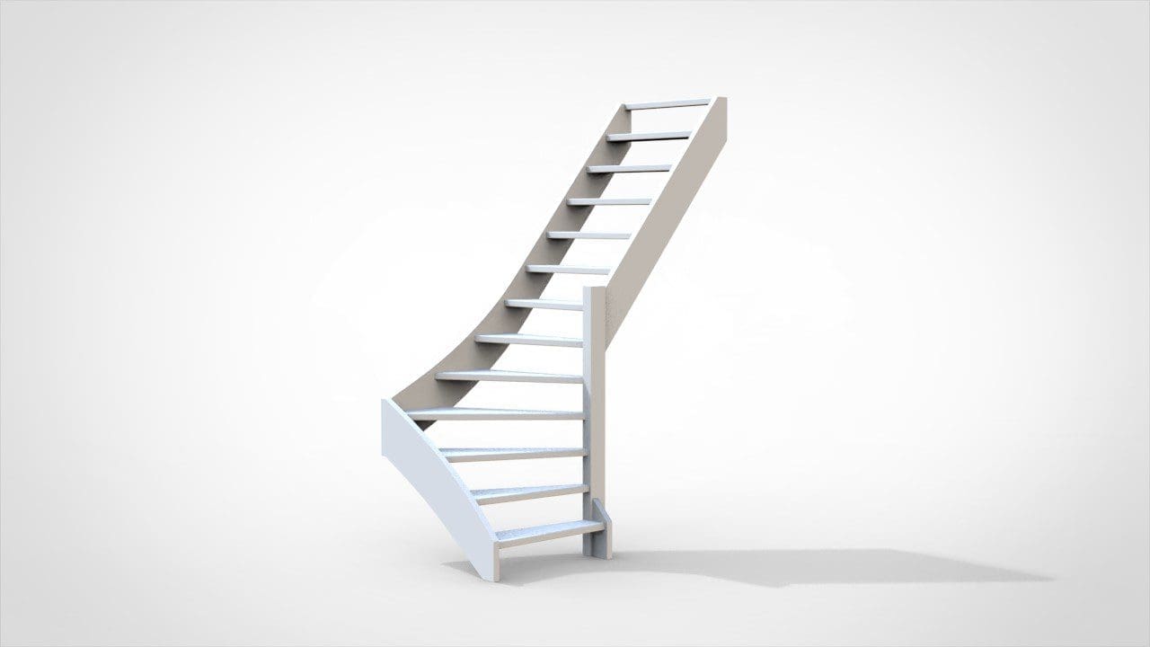 Onderkwart trap rechts