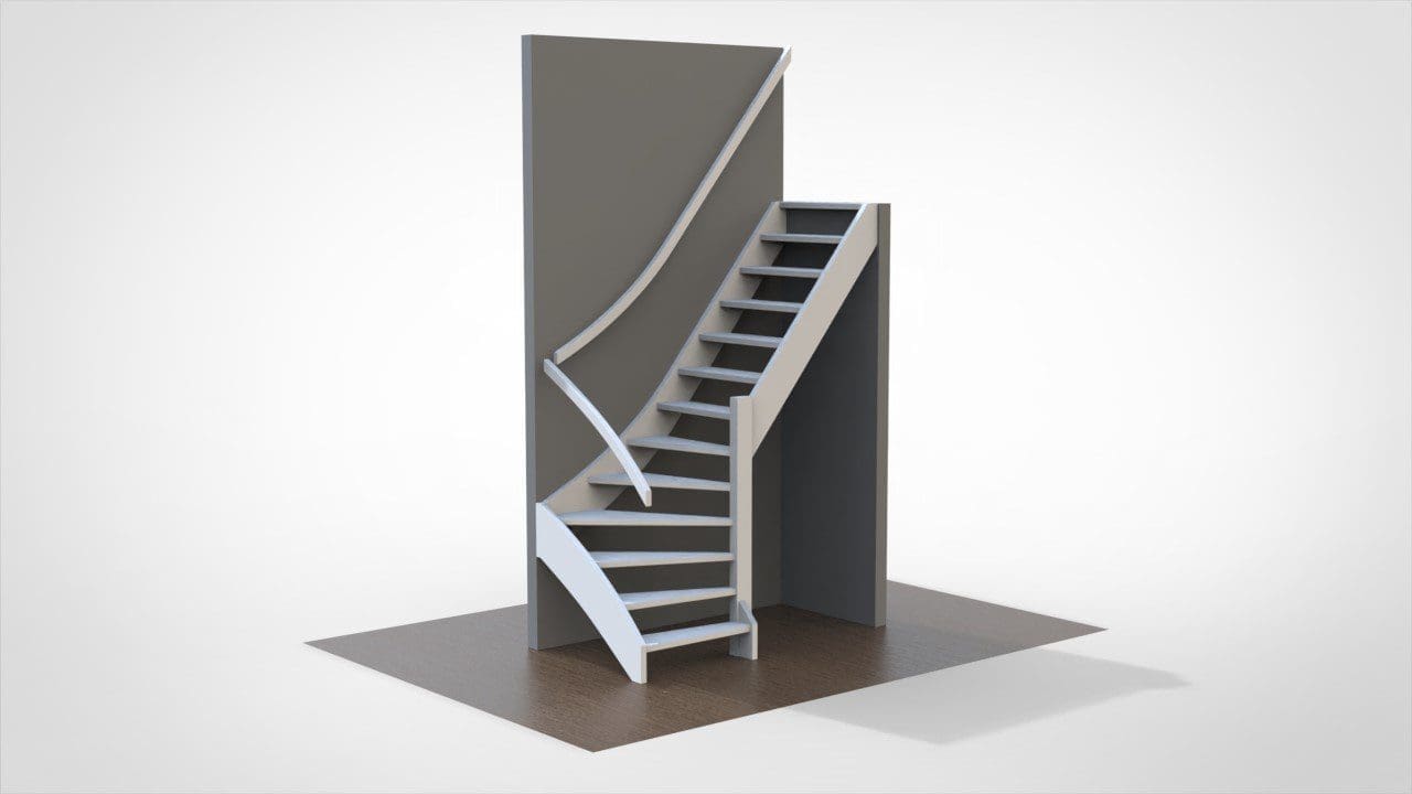 Onderkwart trap rechts - 5