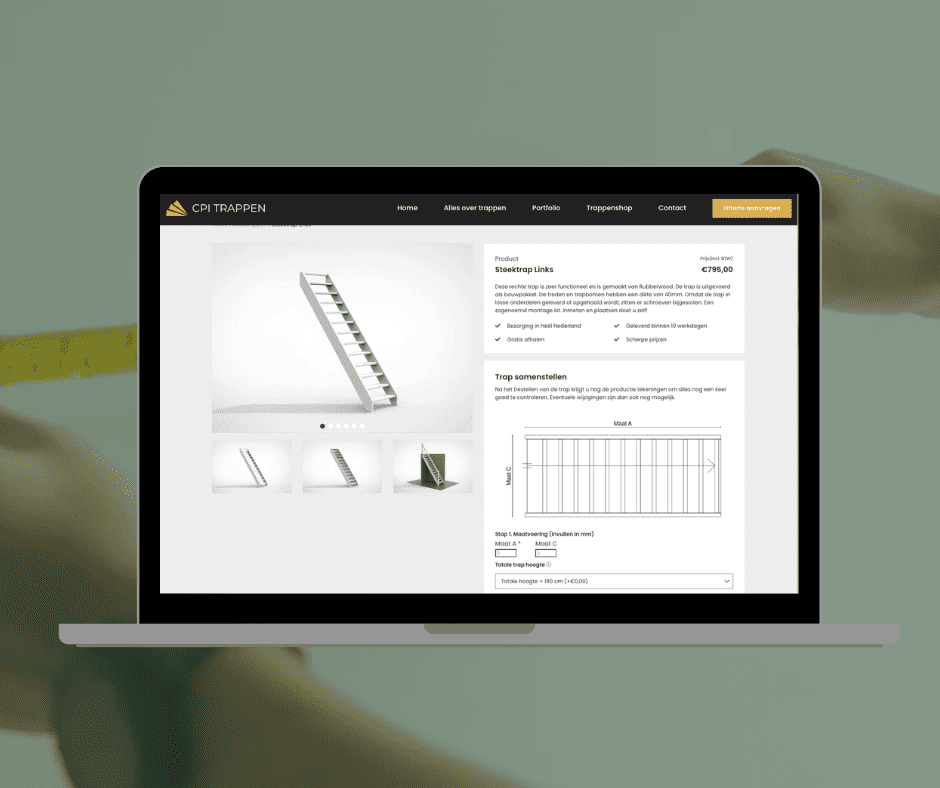 trap op maat bestellen